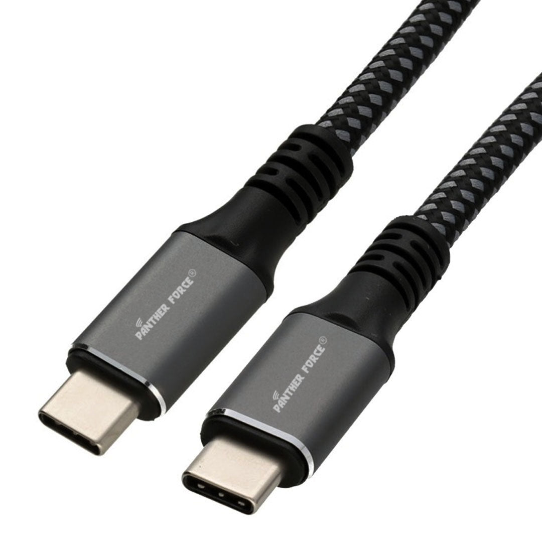 PF173 - Panther Force 65W USB-C Cable 2M Fast Charging & Data Transfer