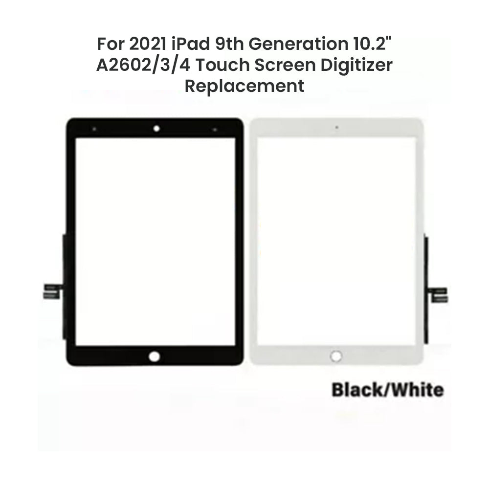 Original Digitizer For iPad 9th Generation 2021 10.2" A2602/3/4 Touch Screen Replacement