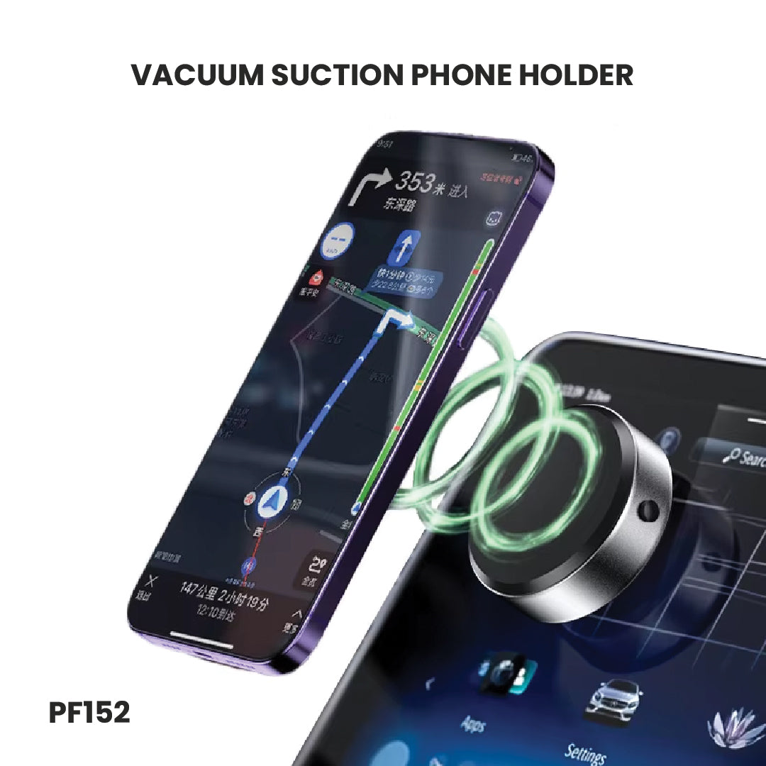PF152 - Vacuum Grip Phone Holder – Strong Hold - Easy Mount