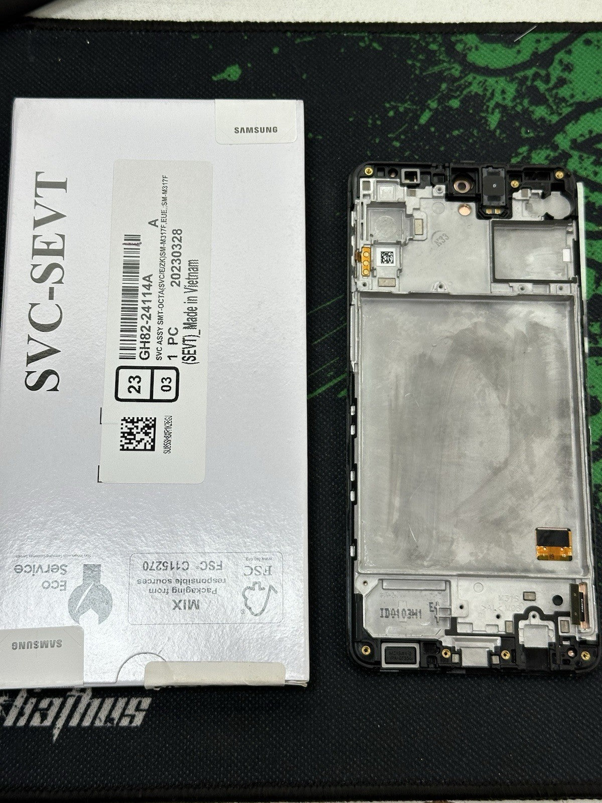 Samsung Touch Screen for Samsung Galaxy M31S SERVICE PACK ORIGINAL LCD