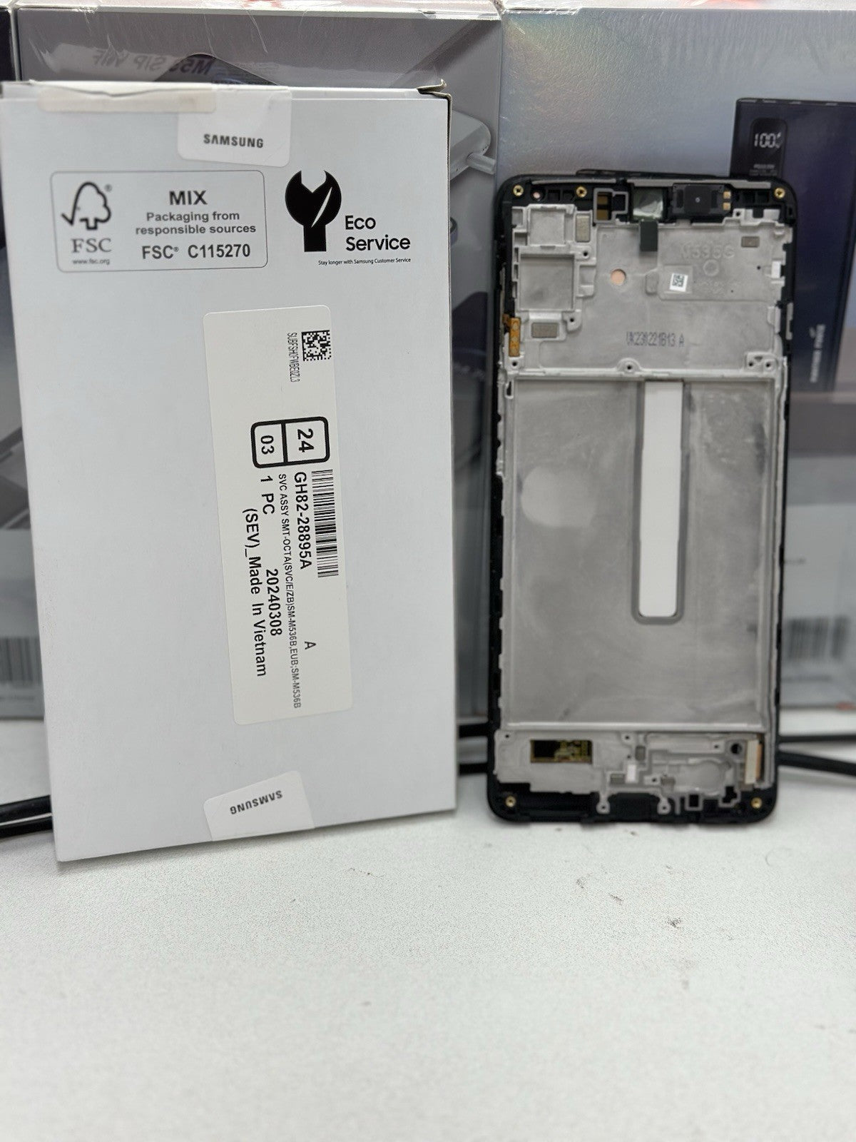 Samsung Touch Screen for Samsung Galaxy M53 SERVICE PACK ORIGINAL LCD