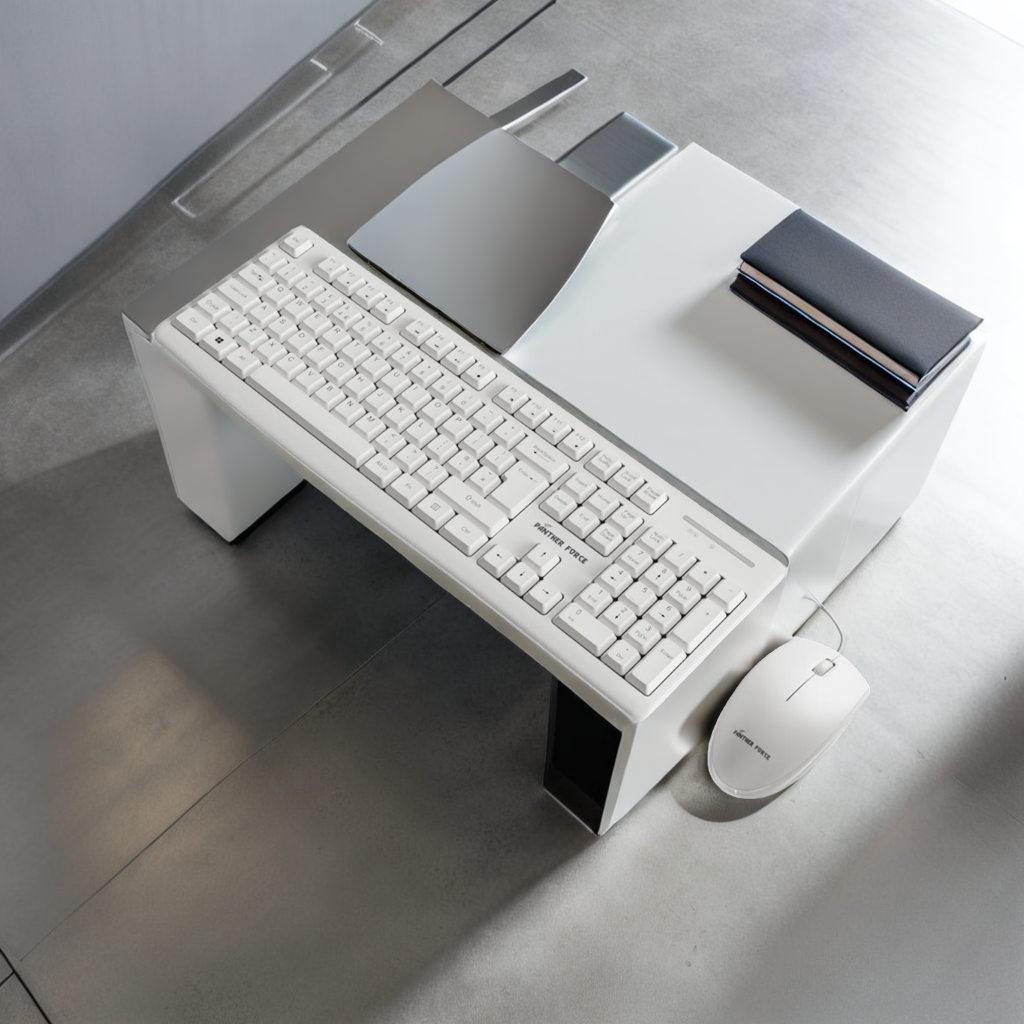 PF292 - Panther Force Wireless Keyboard & Mouse - Ergonomic Adjustable DPI & Long battery