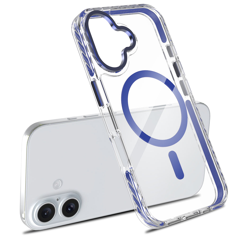 Luxury Bling Soft TPU Case for iPhone 16 – Compatible with MagSafe