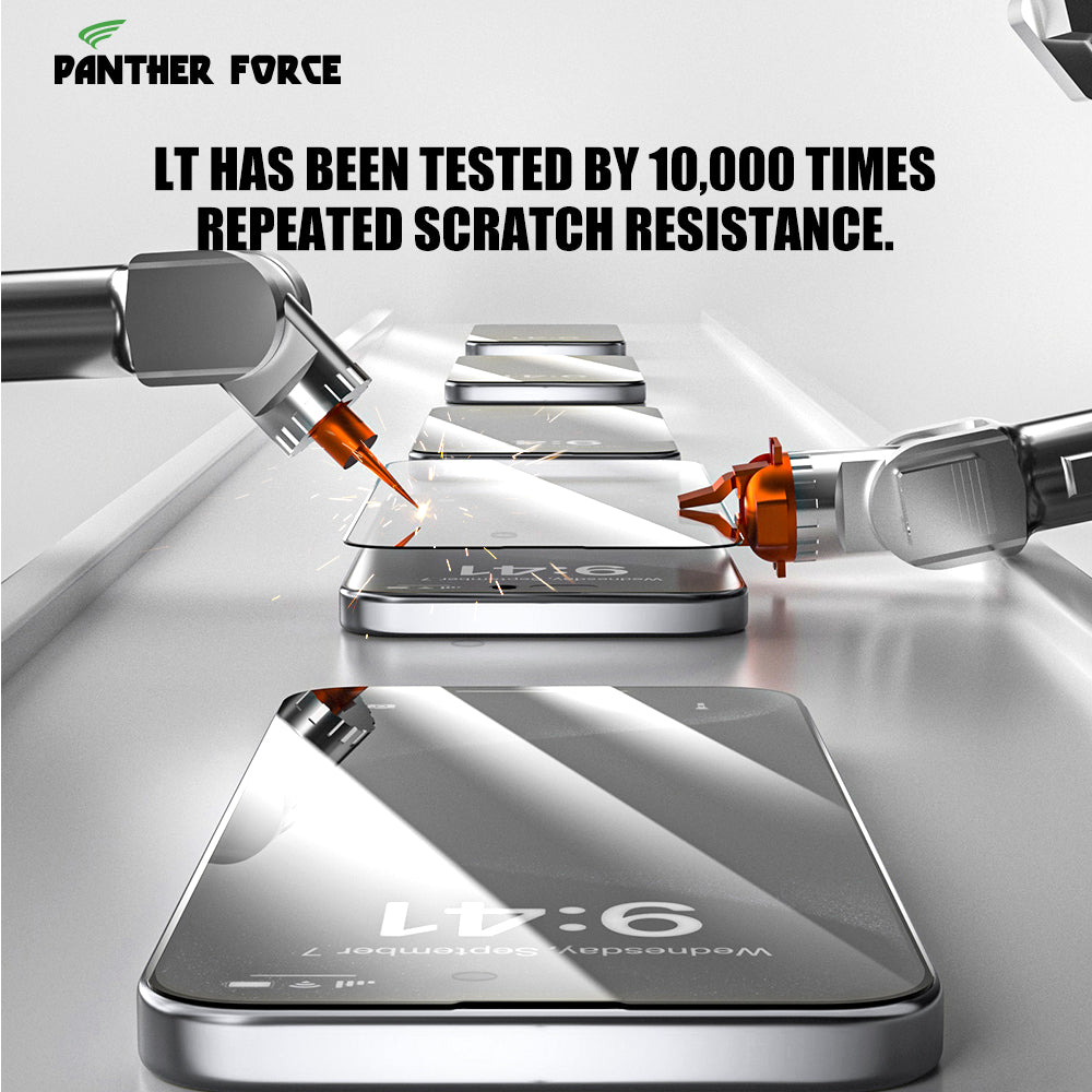 PF03 - Panther Force 8K Magic Privacy Glass Screen Protector with Alignment Frame for iPhone 16