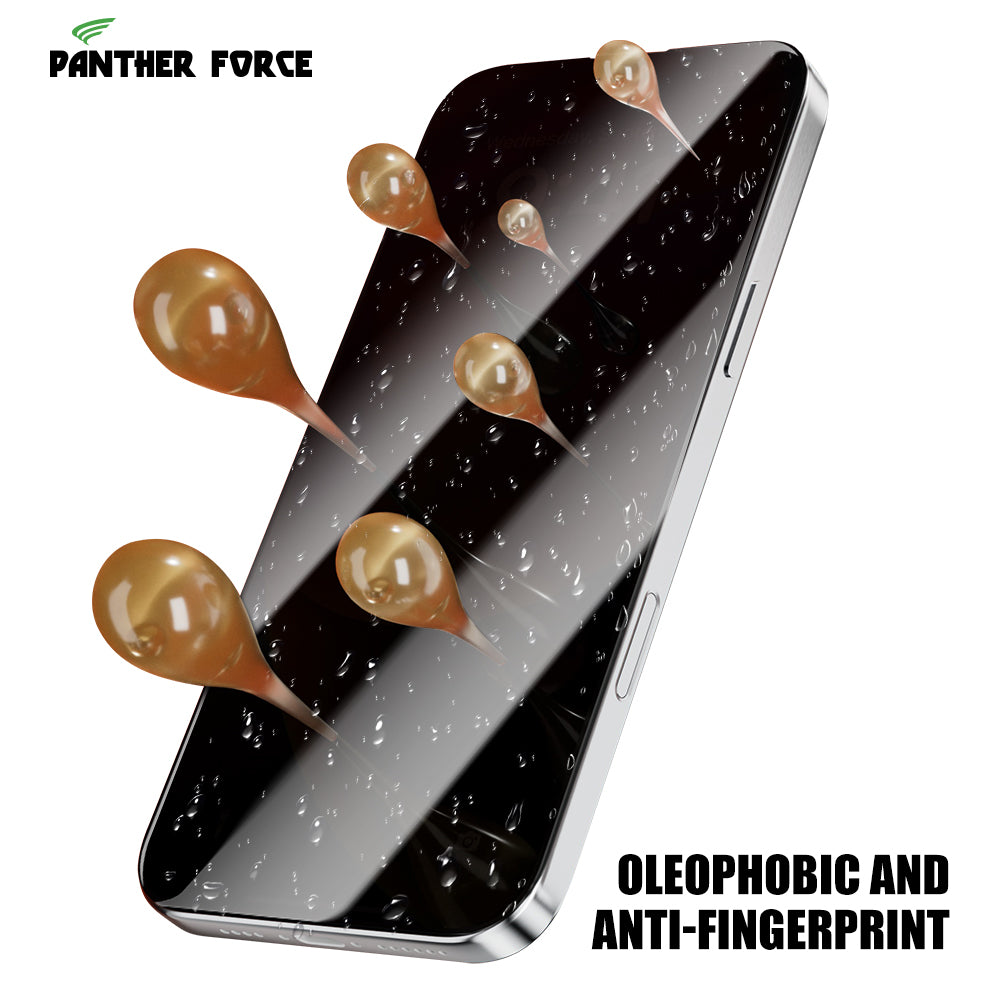 PF03 - Panther Force 8K Magic Privacy Glass Screen Protector with Alignment Frame for iPhone 16