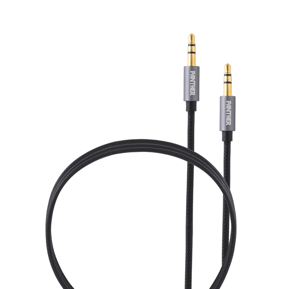 PF110 - Panther Force 1.2M AUX Cable - Extended Length for Clear Audio