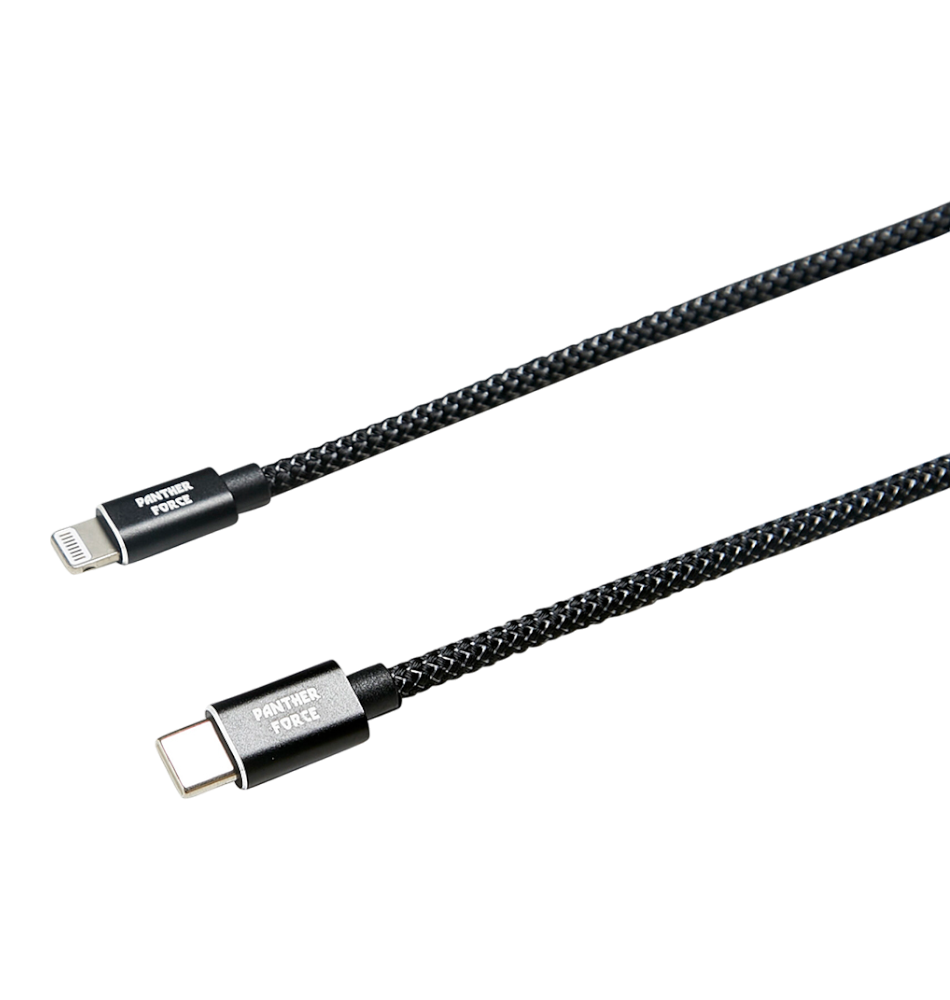 PF62- Panther Force USB-C to Apple Compatible Cable - Fast Charging and Data Transfer