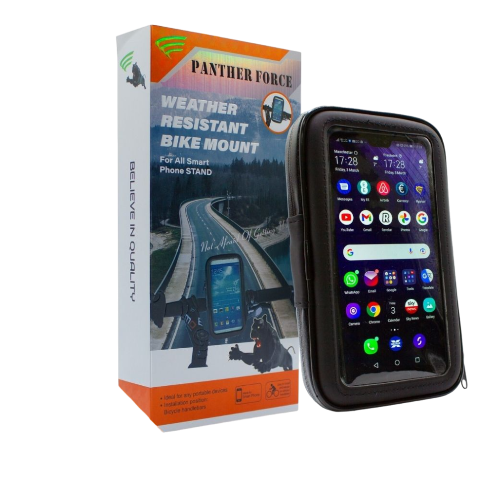 PF190 - Panther Force Bike Holder | Universal Phone Mount for Bicycle