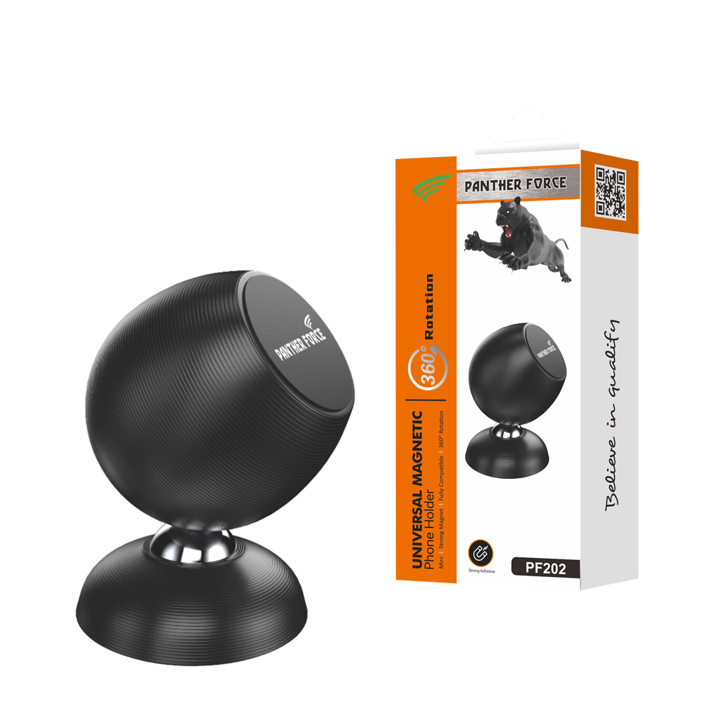 PF202 - Panther Force Magnetic Phone Holder – 360° Rotatable | Strong Magnetic Grip | Universal Fit