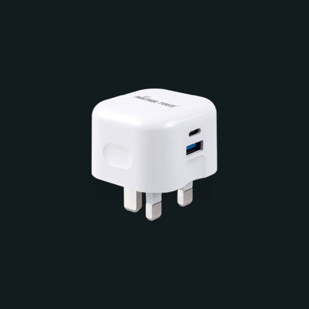 PANTHER FORCE 20W PLUG WITH USB-A AND TYPE C