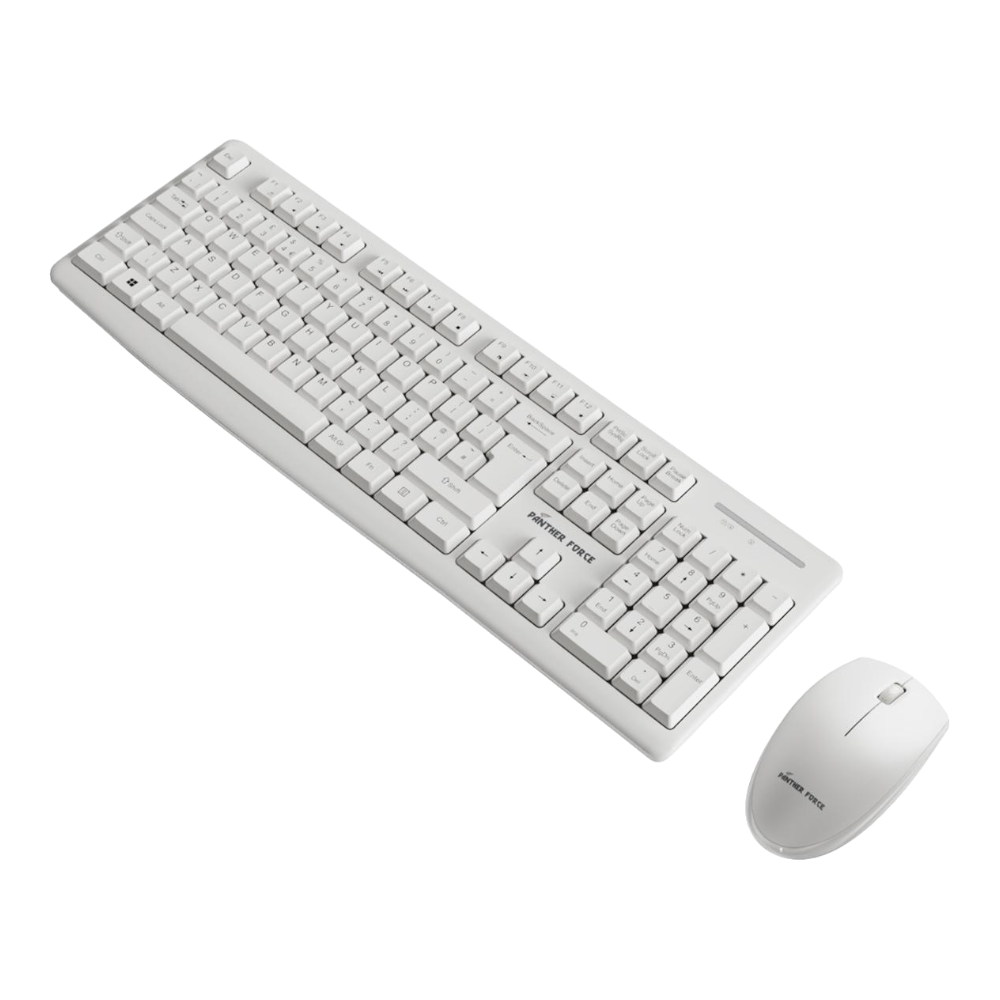PF292 - Panther Force Wireless Keyboard & Mouse - Ergonomic Adjustable DPI & Long battery