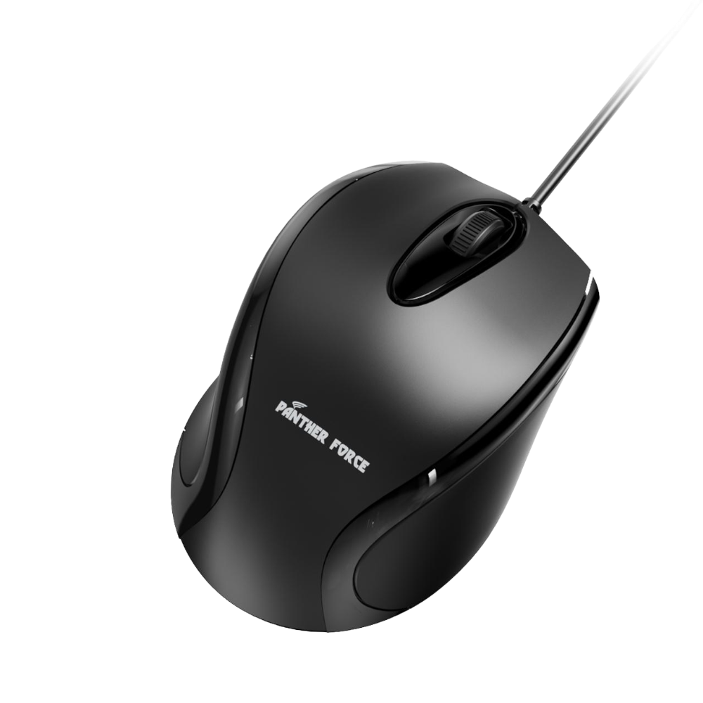 PF295 - Panther Force Wired Optical Mouse – High Precision Plug & Play