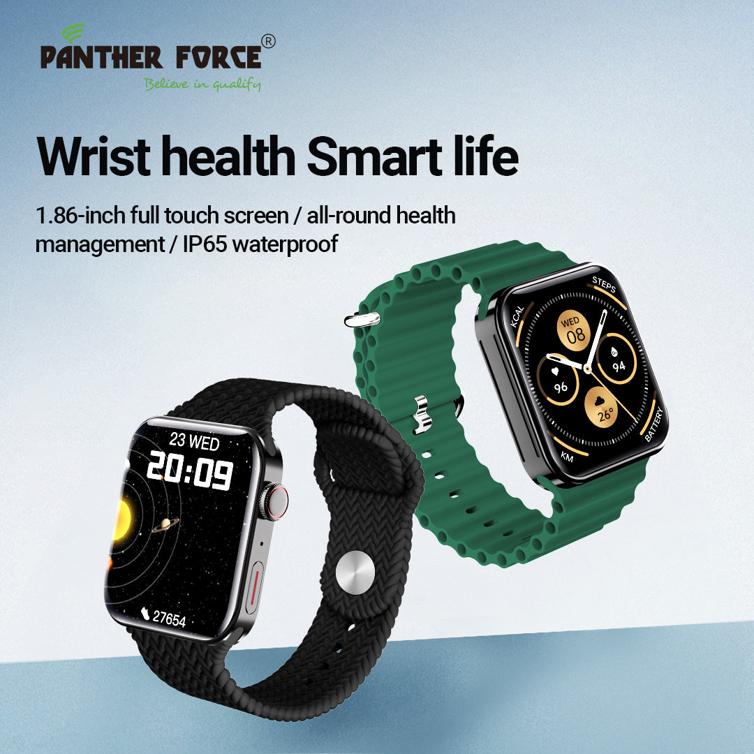 PF302 - Pantherforce 1.86" AMOLED Display Smartwatch