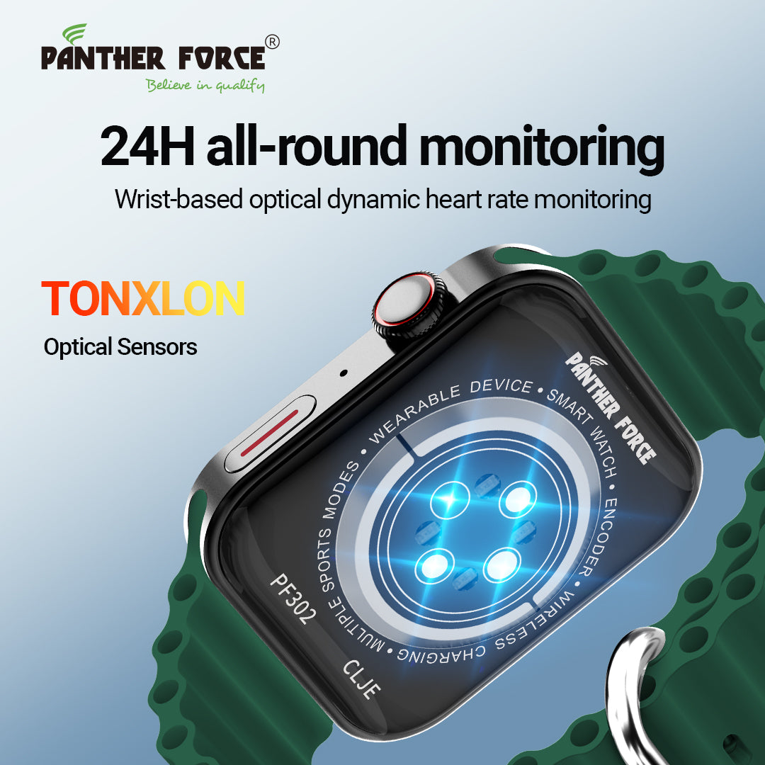 PF302 - Pantherforce 1.86" AMOLED Display Smartwatch