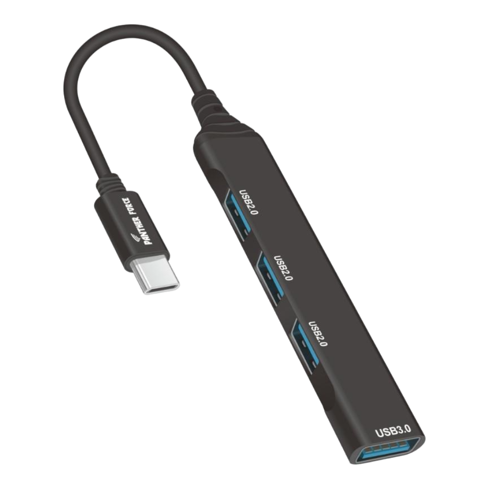 PF53- PANTHER FORCE 3 IN 1 USB-C HUB MULTI FUNCTIONAL EXTENDER
