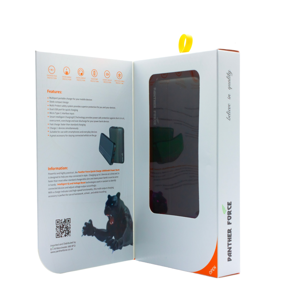 PF86 - Panther Force 10000 mAh Power Bank