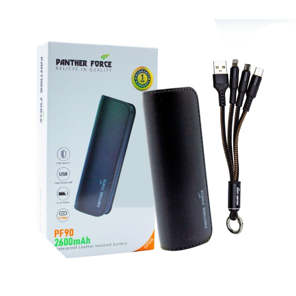 PF90 - Panther Force 2600 mAh Mini Power Bank