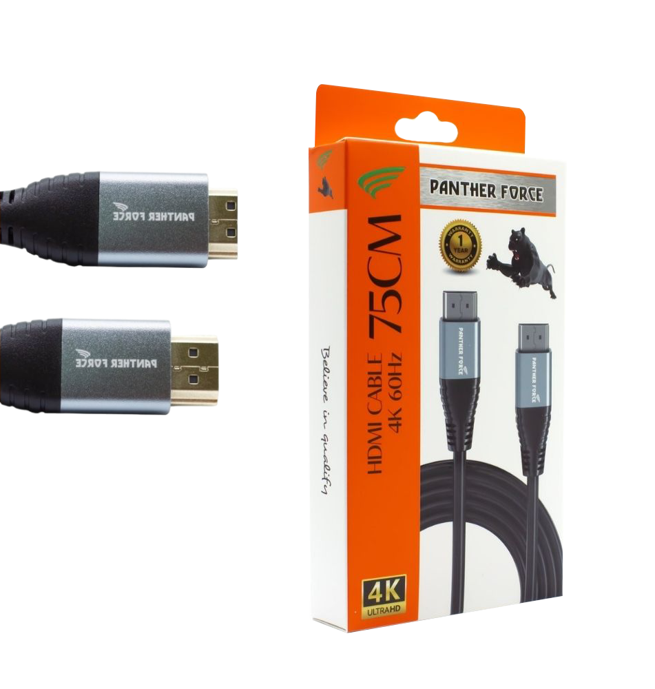 PF94- Panther Force 3M High-Speed HDMI Cable – 4K UHD Support