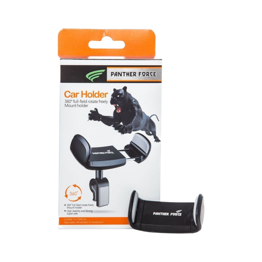 PF003 - Panther Force 360° Rotating Car Phone Holder | Universal Vent & Dashboard Mount
