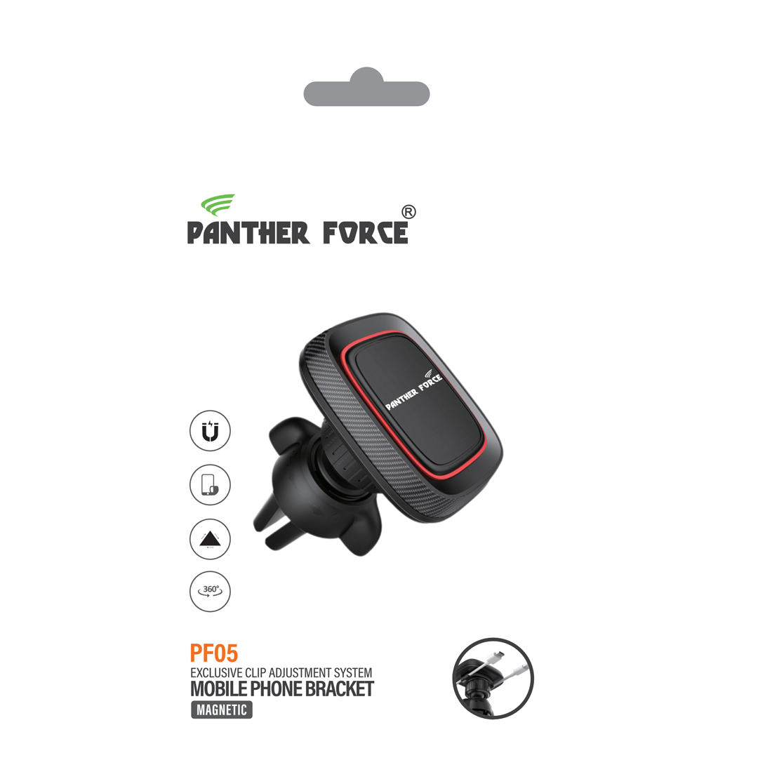 PF05 - Panther Force Square Magnetic Air Vent Holder - Strong Magnetic Grip
