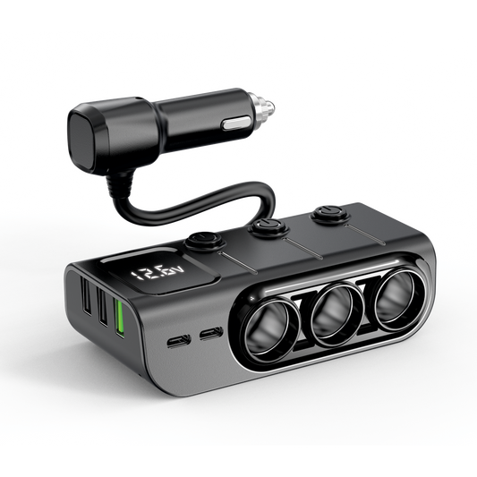 PF14 - Panther Force 120W Multi-Port Fast Car Charger
