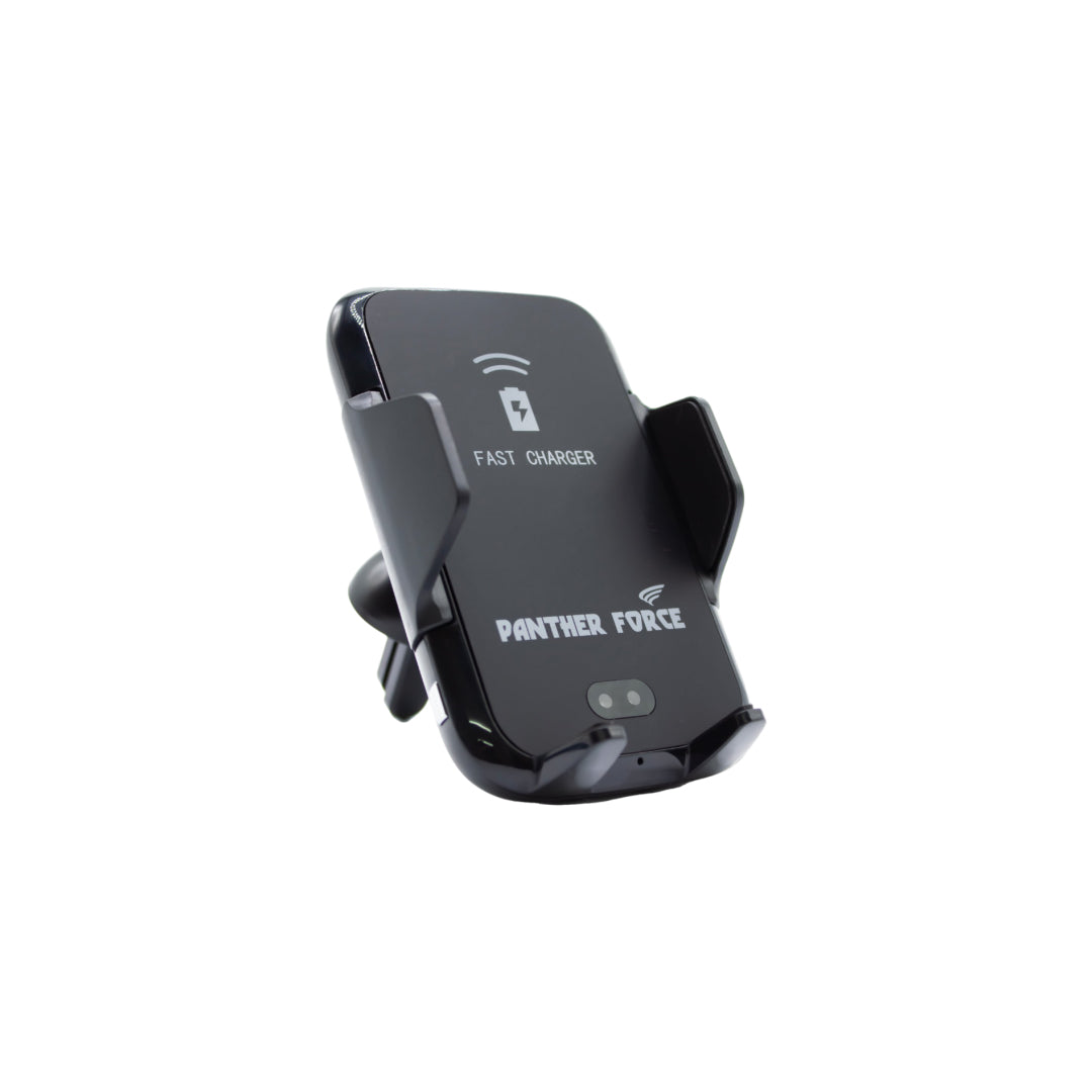 PF176 - Panther Force Wireless Car Holder | 15W Qi Fast Charging | Adjustable Fit