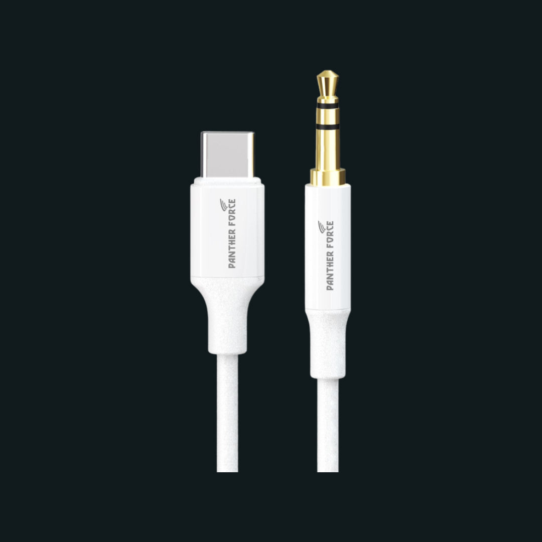 PF205 - Panther Force Type-C AUX - Extended Length for Convenient Charging