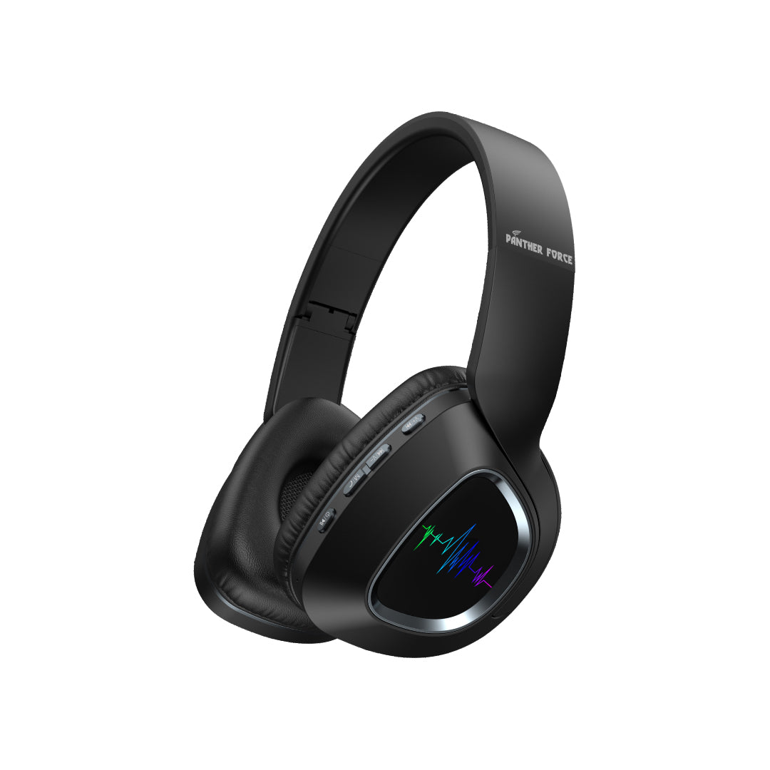 PF242 - Panther Force Bluetooth Big Headphones with LED Lights