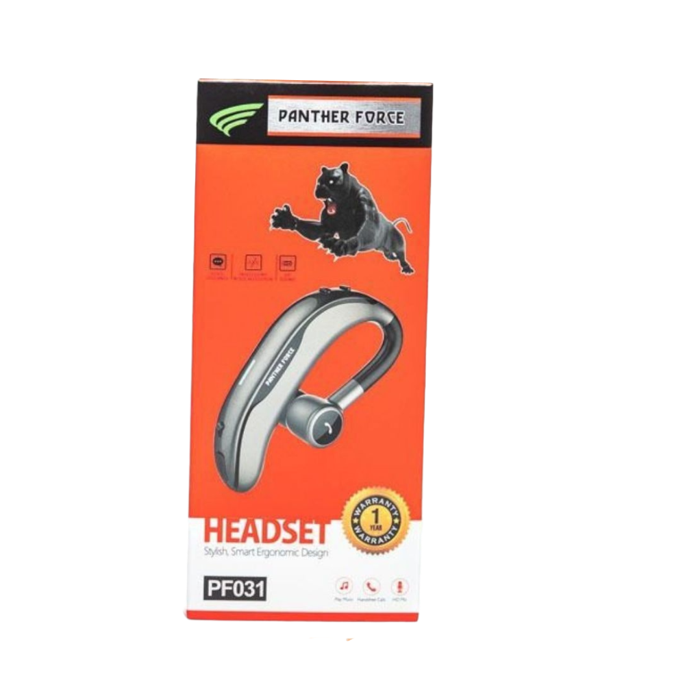 PANTHER FORCE BLUETOOTH HANDSFREE HEADSET CURVED 17HRS- PF31