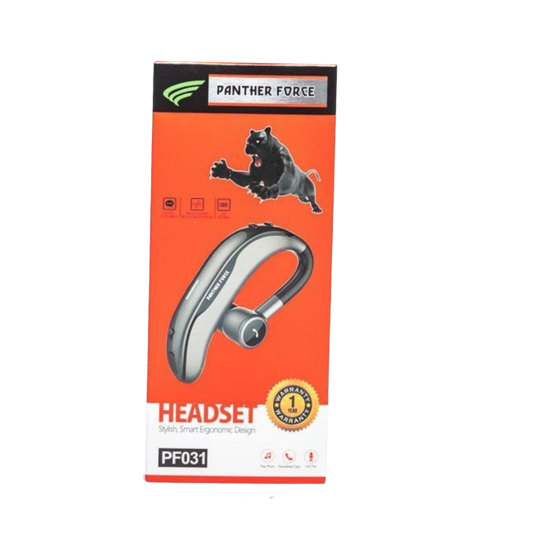 PANTHER FORCE BLUETOOTH HANDSFREE HEADSET CURVED 17HRS- PF31