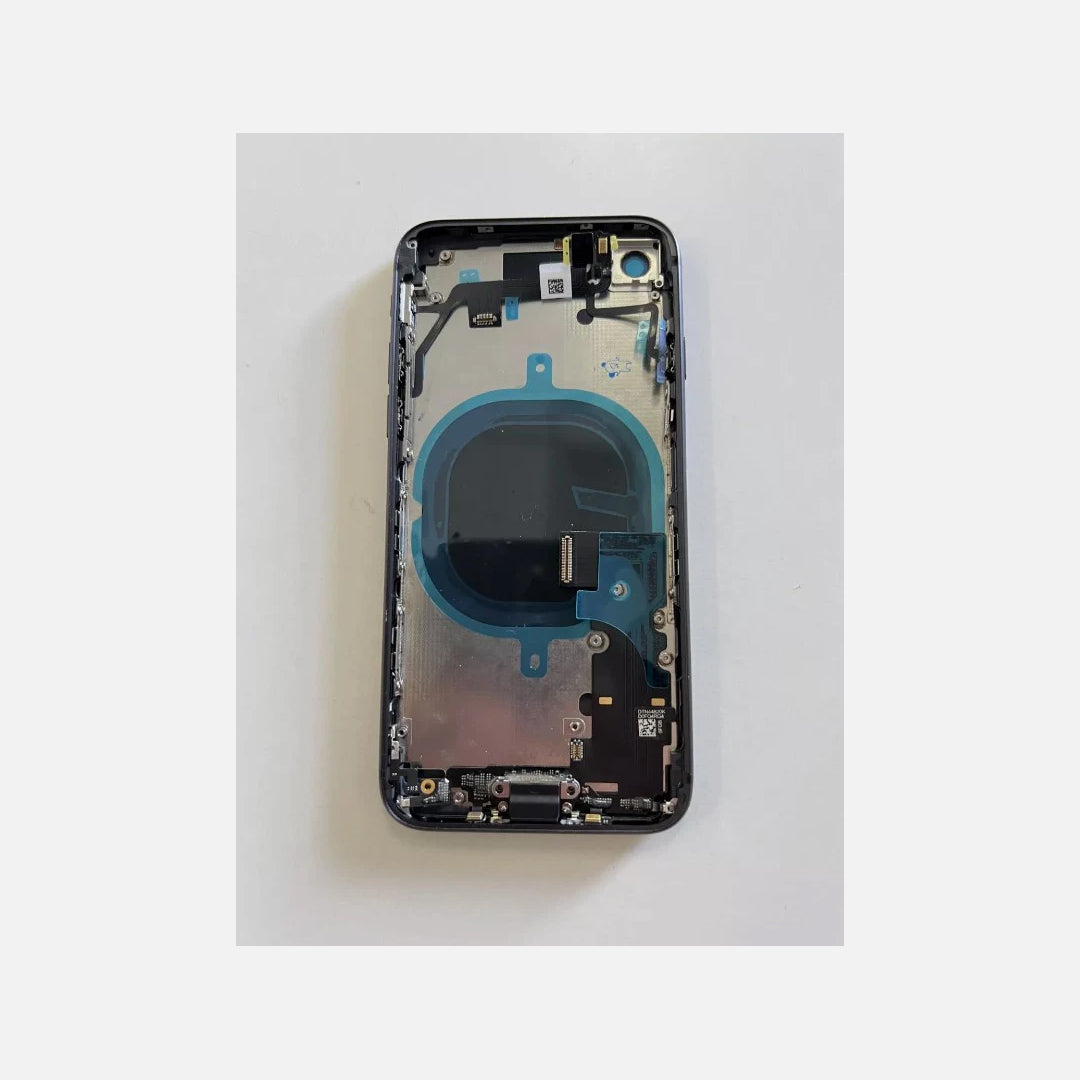 Back Glass Frame Housing For iPhone 8 with small parts and logo