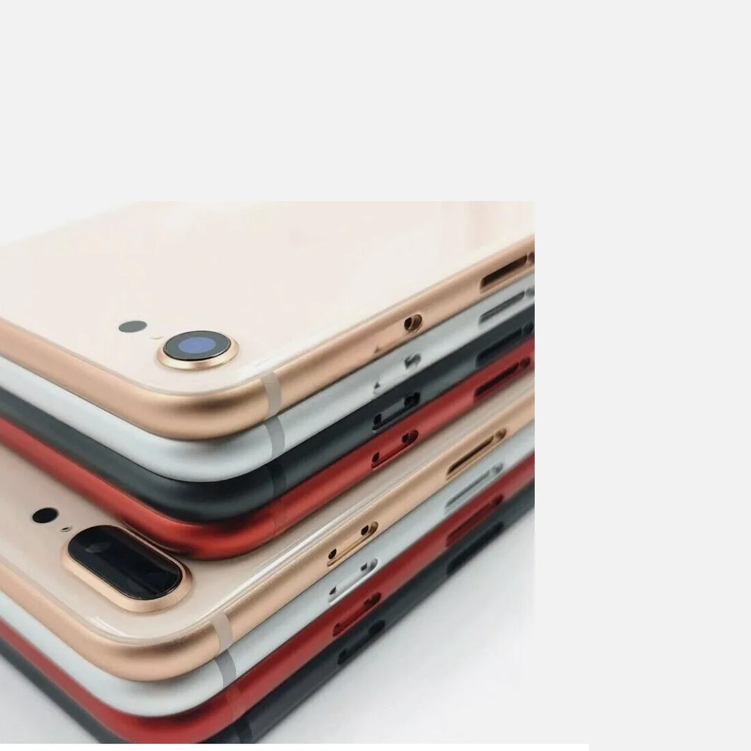 Back Glass Frame Housing For iPhone 8 with small parts and logo