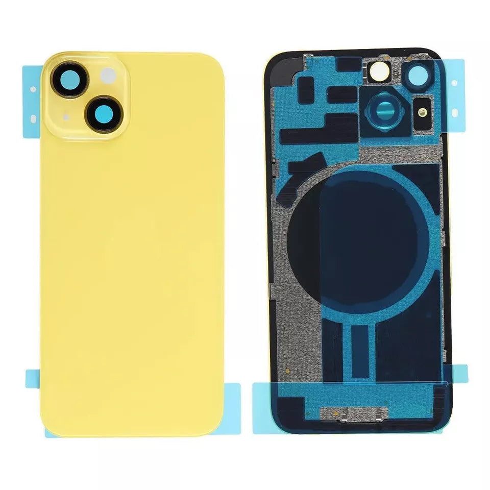 Back Glass replacement with Plate Magnet for iPhone 14 Plus