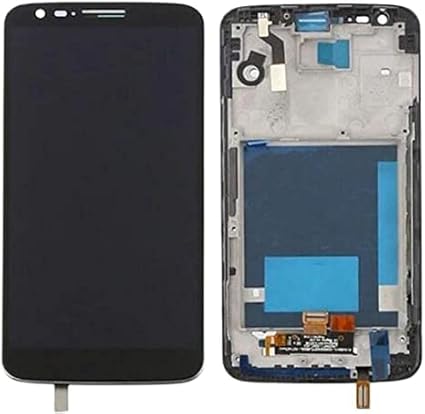 LCD for LG G2 D802 LCD Display with Touch Screen Digitizer Assembly with Frame for lg D802 LCD -White  Replacement