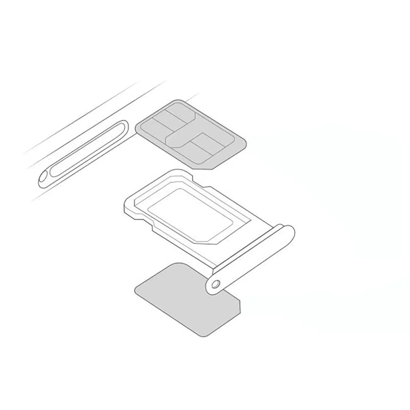 Apple iPhone 13 Pro Max Sim Tray Color Replacement Part
