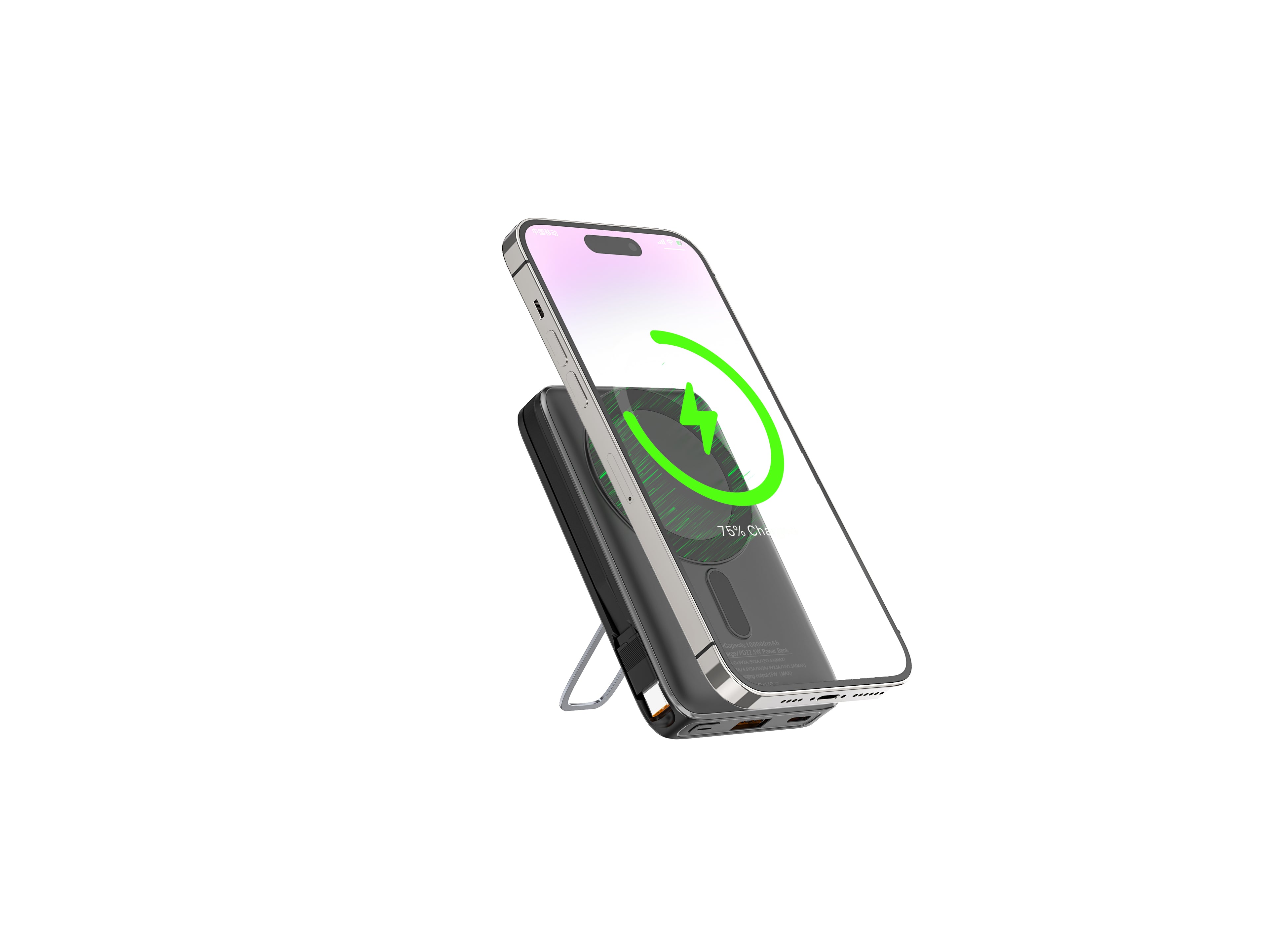 PF269 - PANTHERFORCE 10000 MAH MAGSAFE POWER BANK WITH CABLE
