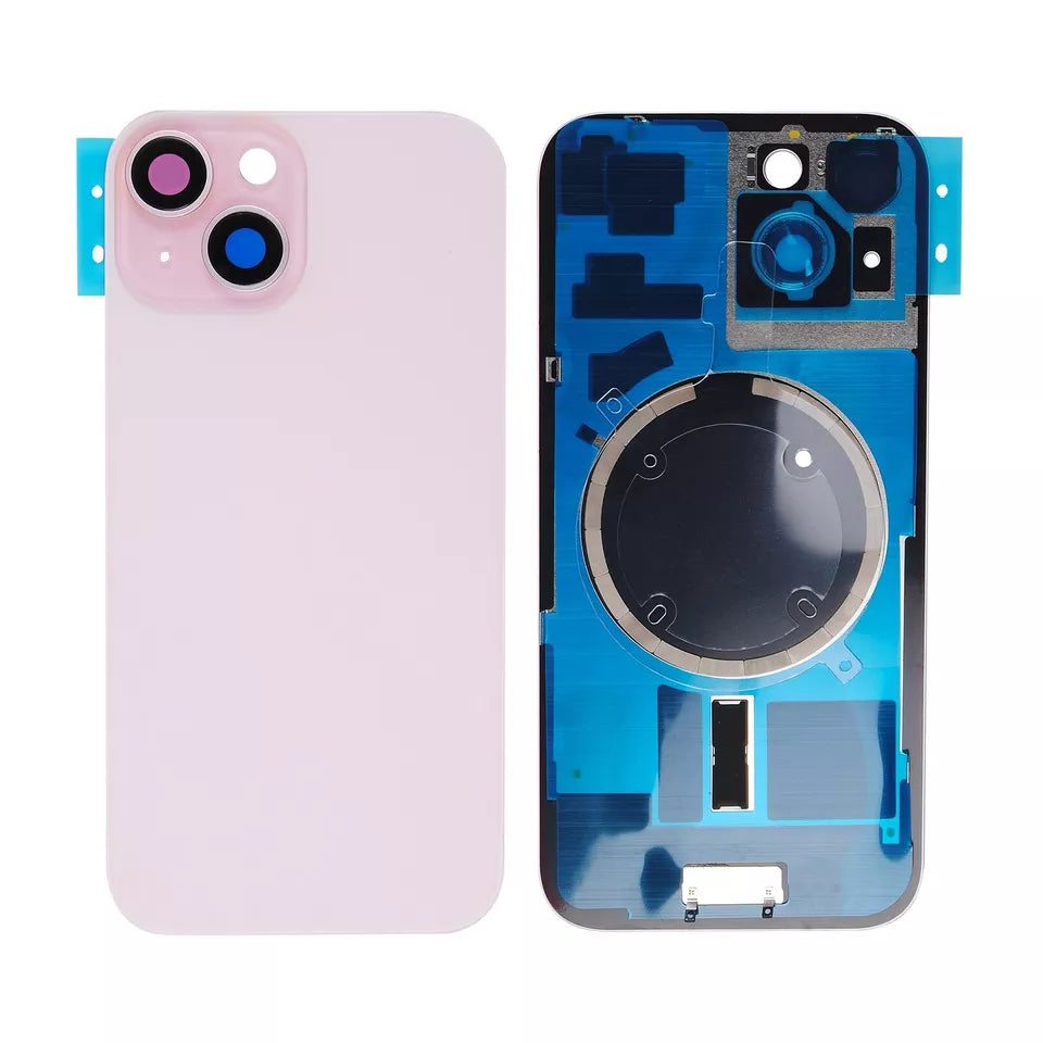 Back Glass replacement with Plate Magnet for iPhone 14 Plus