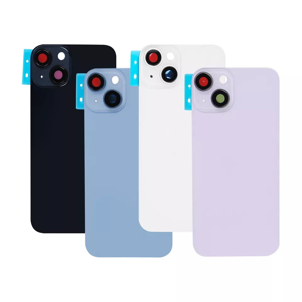 Back Glass replacement with Plate Magnet for iPhone 14 Plus
