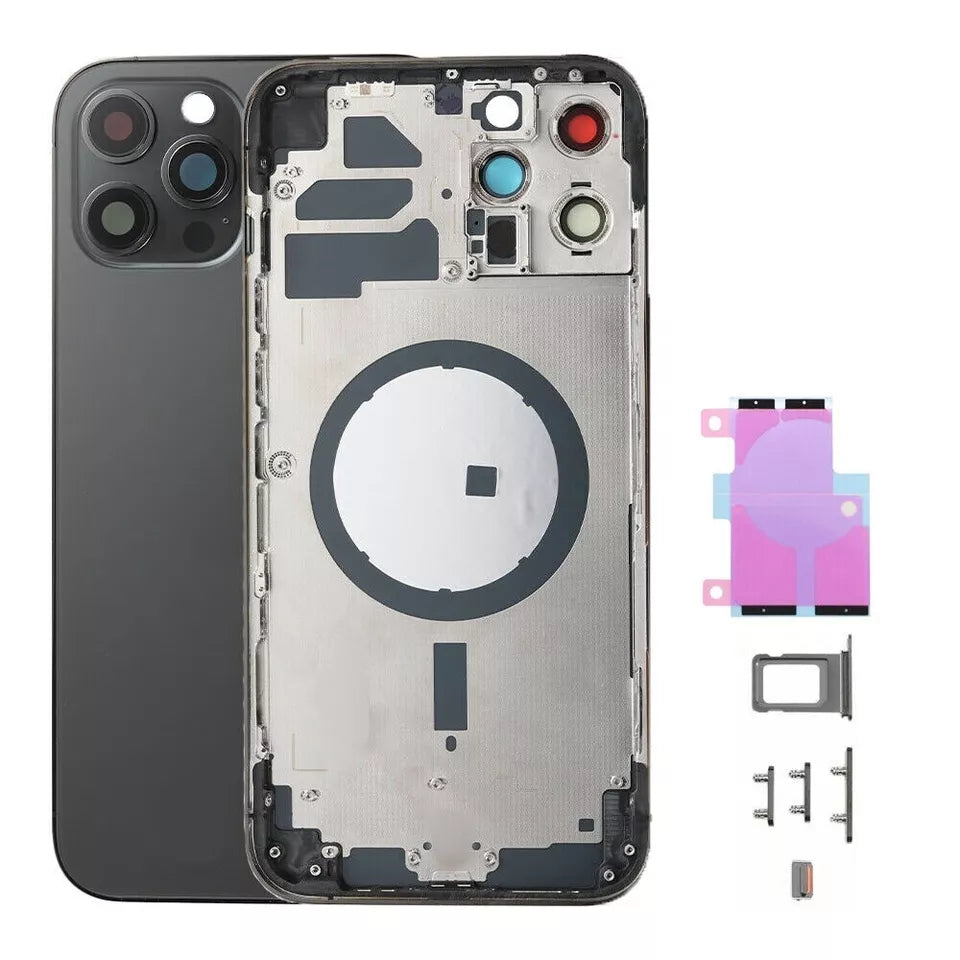 Back Glass Housing Cover Frame Replacement For iPhone 14 Pro Max+++