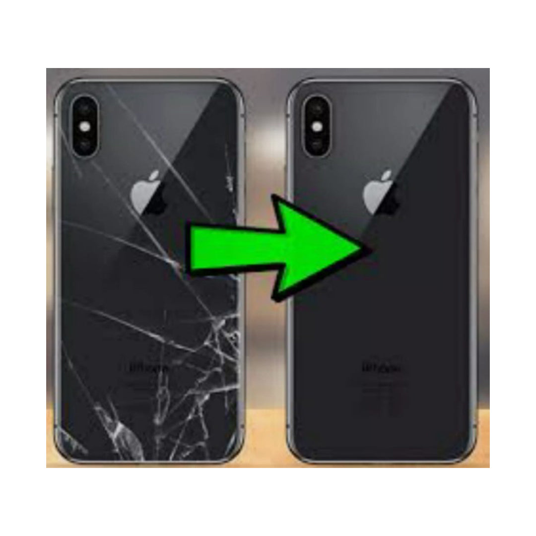 Back Glass Housing Cover Frame Replacement for iPhone XS