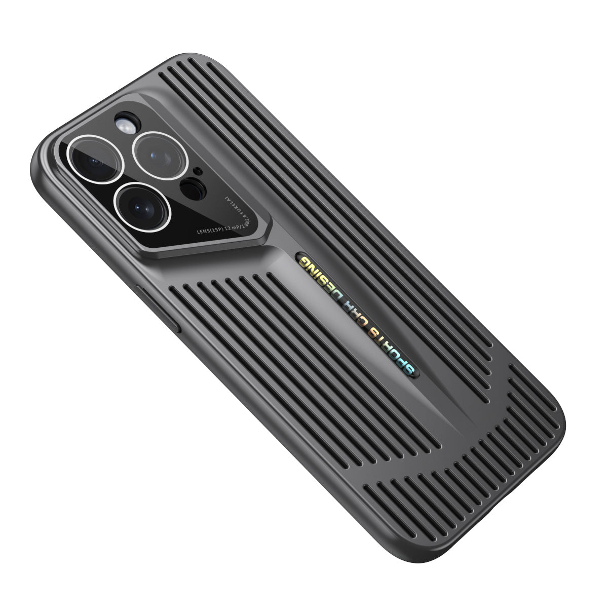 For iPhone16 Max Blade Cooling PC Full Coverage Phone Case