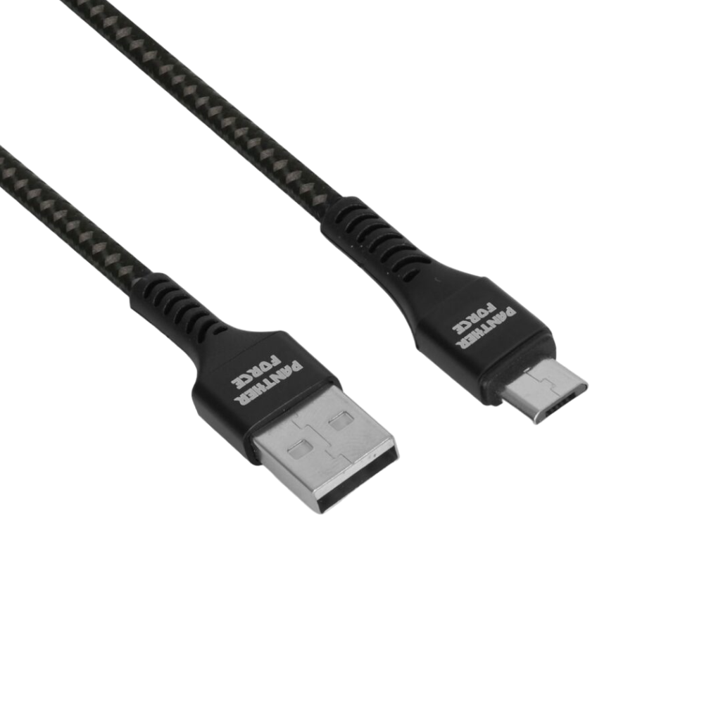 PF11- Panther Force 3A 1M Cable for Micro - Fast Charging and Data Transfer for Micro USB Devices