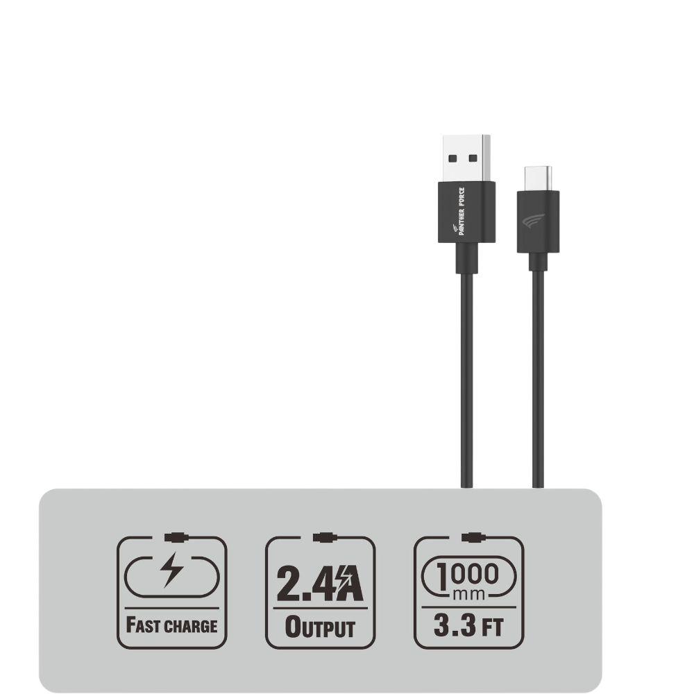 PF19-S- Panther Force Fast Charge/Sync - Seamless Connectivity, Uninterrupted Power