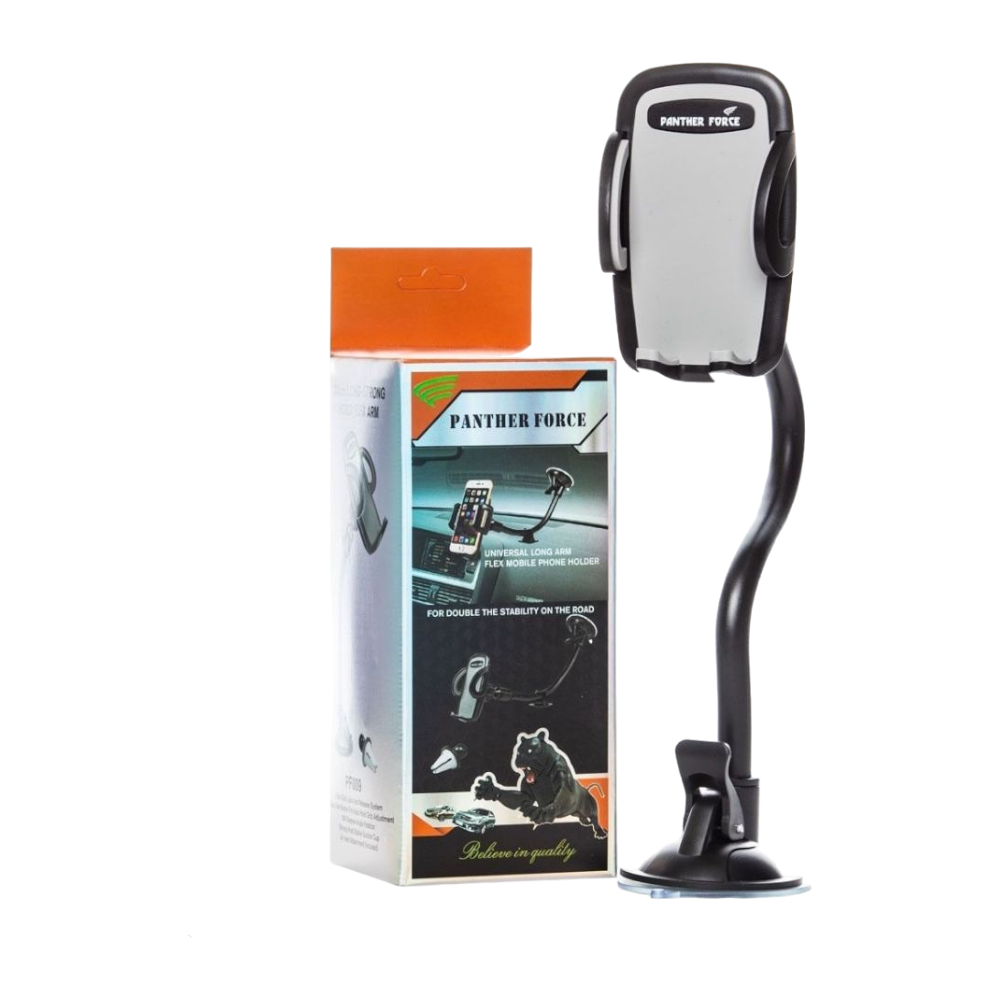 360 Degree Car Mount, Long Neck Holder, Vent Phone Holder– Panther Force