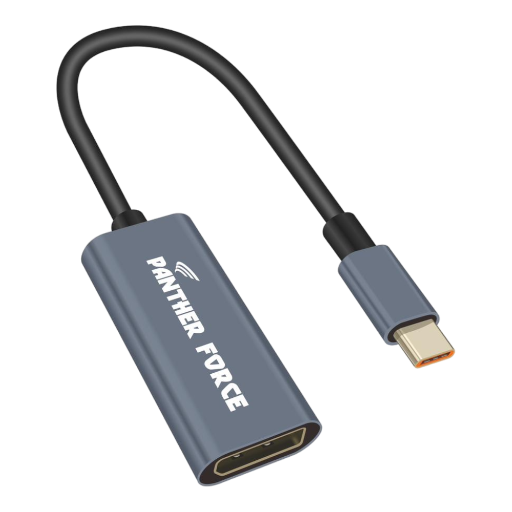 PF27- PANTHER FORCE 8K HDTV TYPE-C TO DP ADAPTER