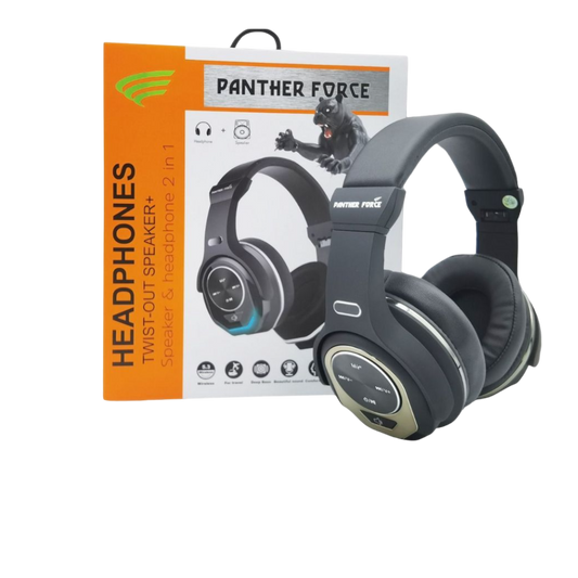 PANTHER FORCE ROUND 2 IN 1 HEADPHONES- PF219