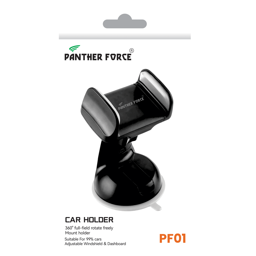 PF001 - Panther Force 360° Rotating Car Phone Holder | Adjustable Fit