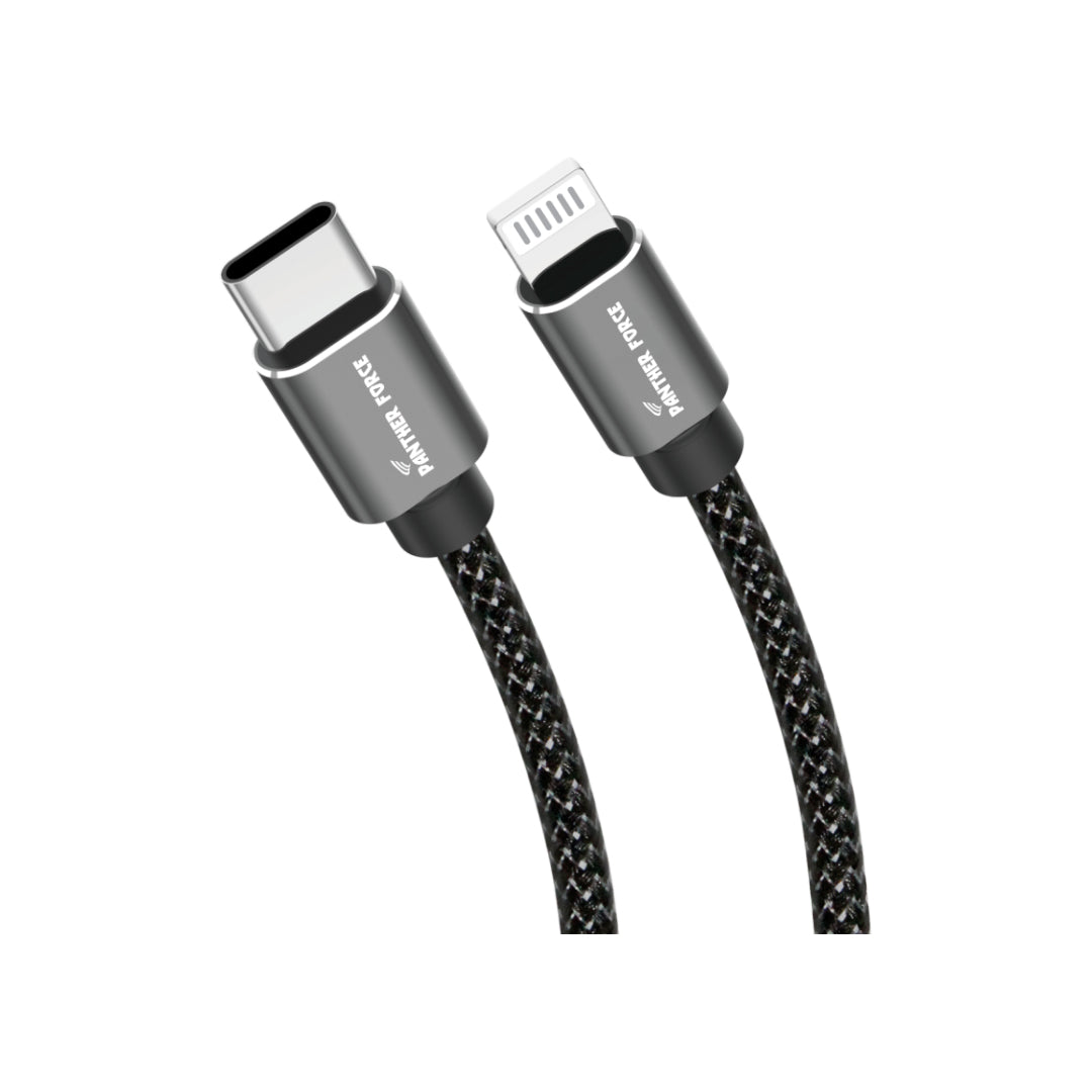 PF174 - Panther Force PD 20W Type-C to iPhone 2M Cable
