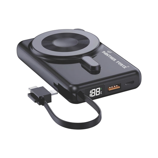 PF186 - Panther Force 10000mAh Power Bank Multi Cable & Watch Charger