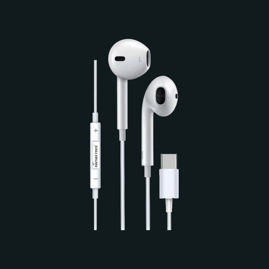 PF221 - Panther Force C-Type Handsfree – USB-C Wired Earphones | High-Quality Sound